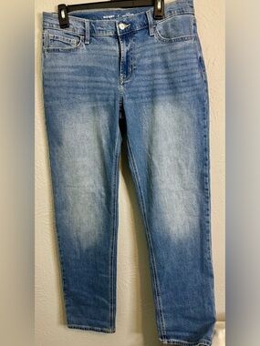 Old Navy Light Blue Boyfriend Jeans mid rise